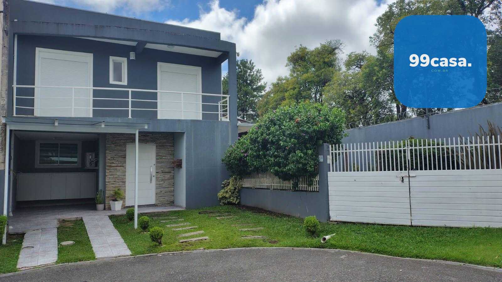 Sobrado no Cachoeira com suíte, 2 vagas e portaria 24h na Rua ...