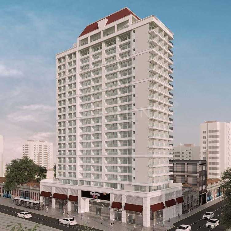 Studio novo no Centro de Curitiba com sacada e lazer completo ...