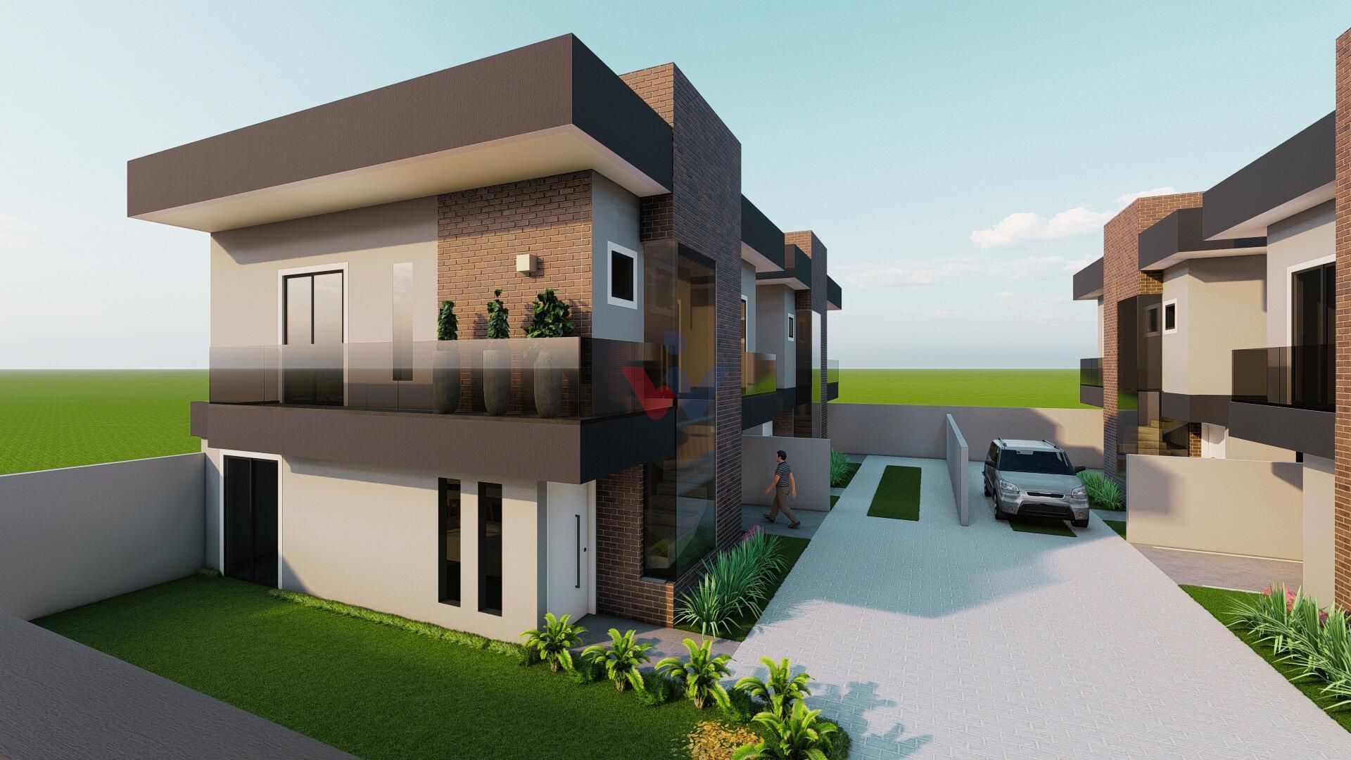 Sobrado à venda, cim 109m  no valor de R  729.000,00, cajuru, ...