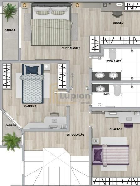 Sobrado com 3 dormitórios à venda,200.00 m  no valor de   1.35...