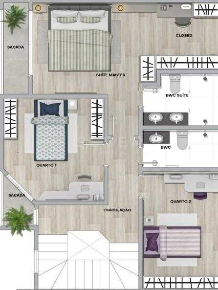 Sobrado com 3 dormitórios à venda,200.00 m  no valor de   1.35...