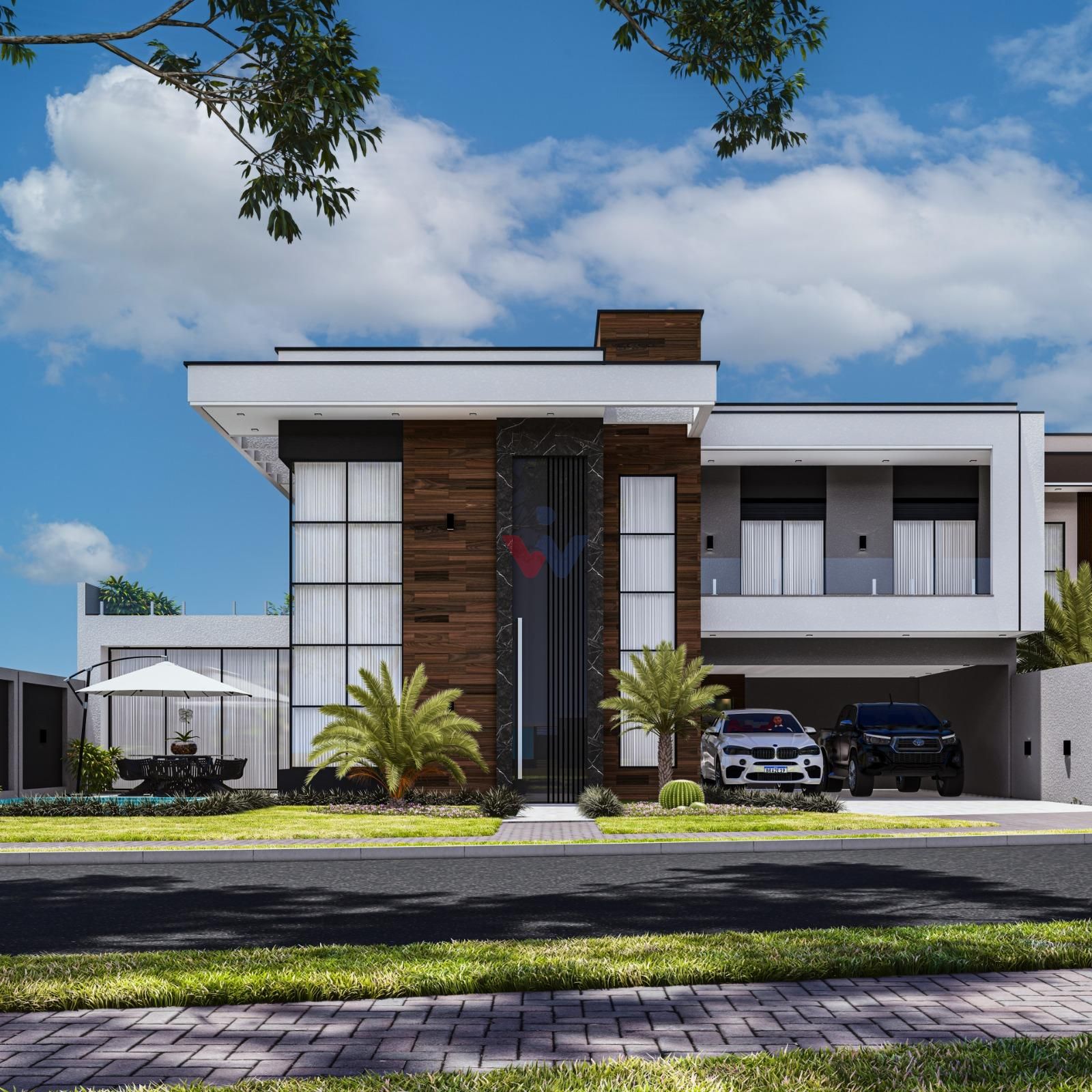 Sobrado Alto Padrão 240m  com 3 Suítes, Piscina e Energia Solar