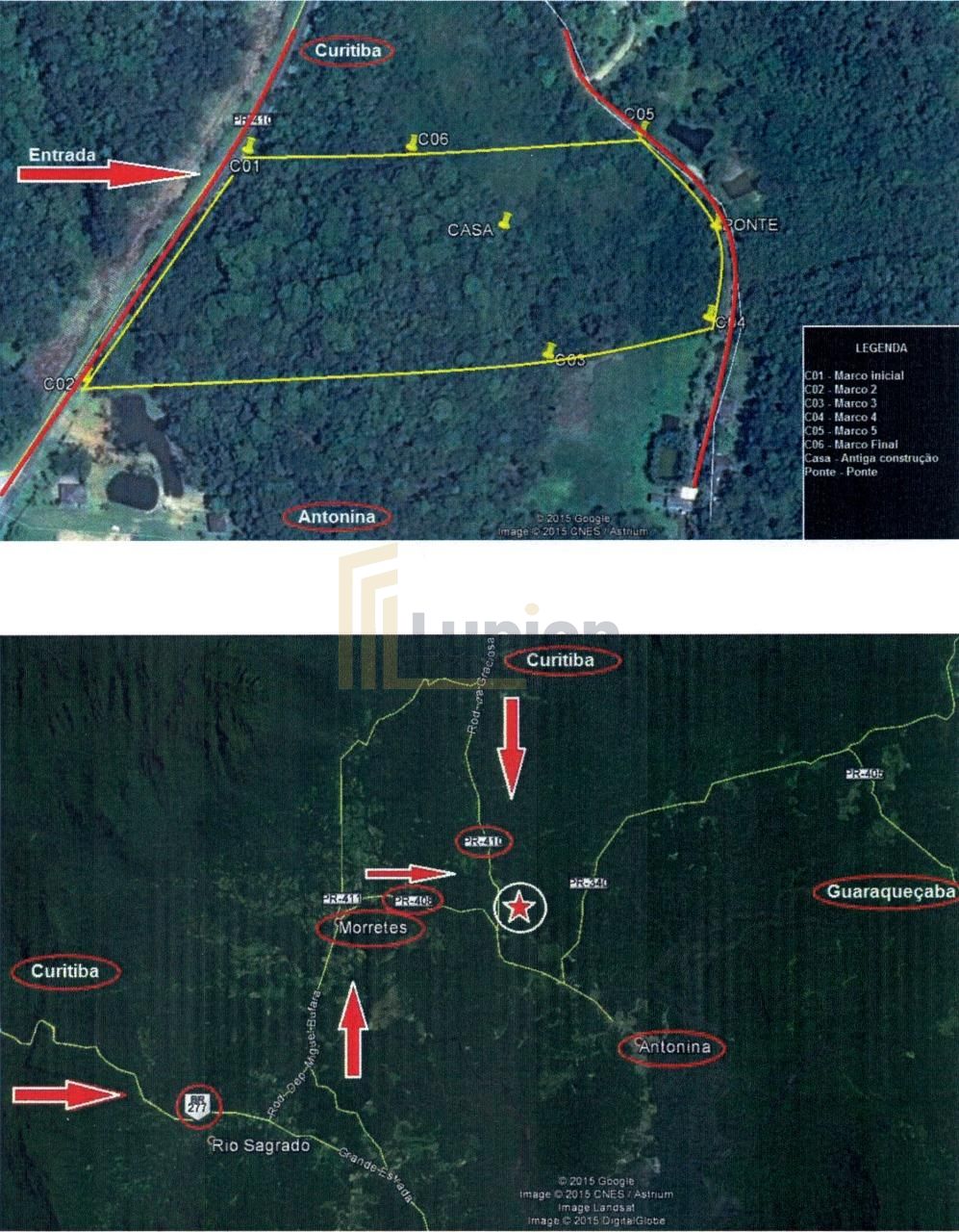 38.000m  na Serra do Mar | Área Exclusiva na Estrada da Gracio...