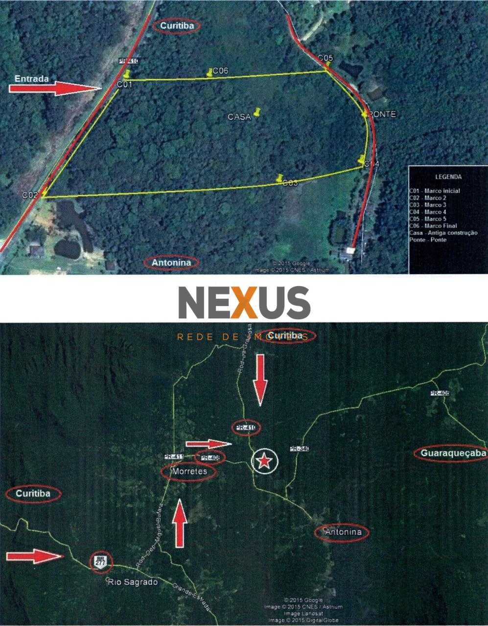 38.000m  na Serra do Mar | Área na Estrada da Graciosa  R  80...