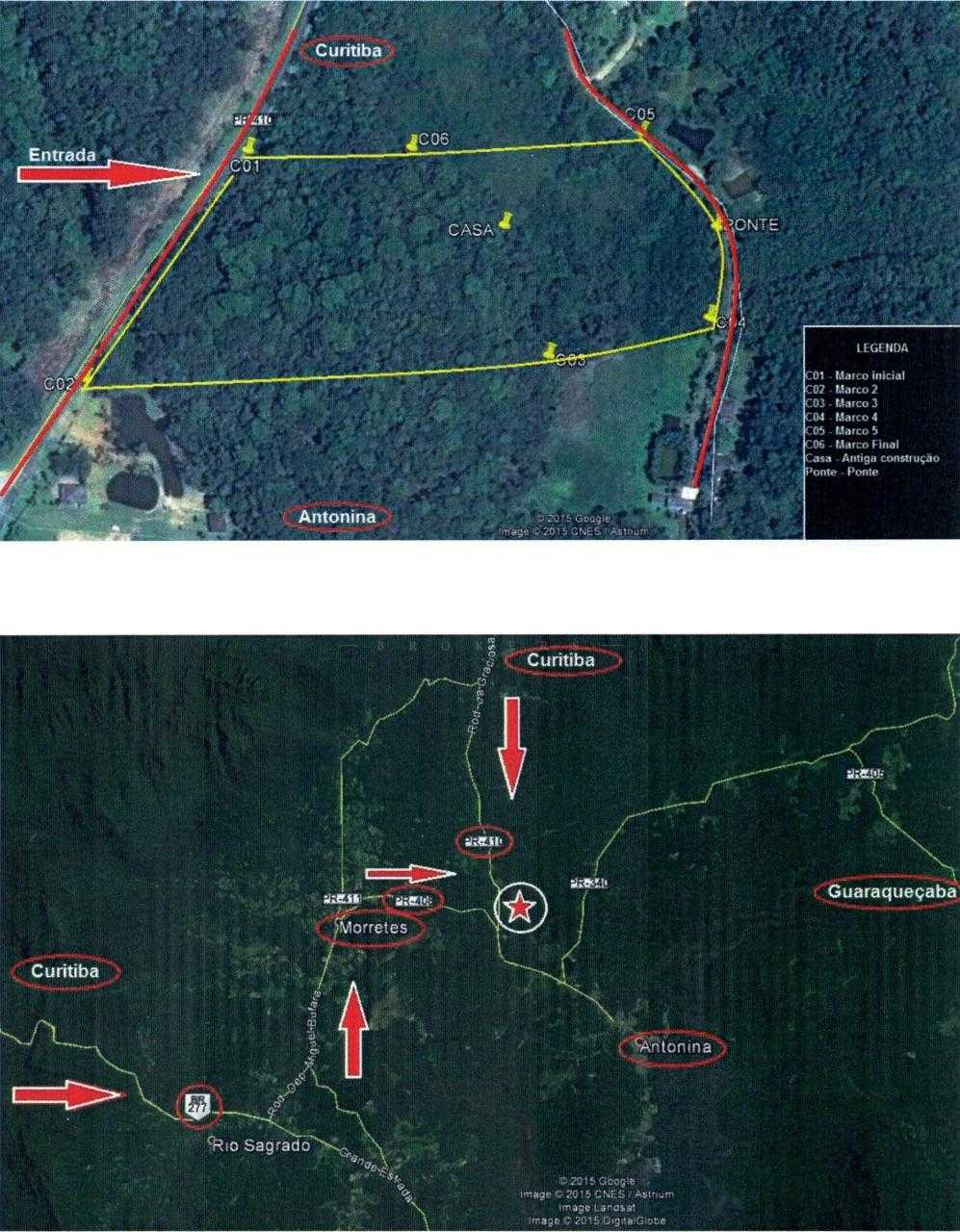 38.000m  na Serra do Mar | Área na Estrada da Graciosa  R  80...
