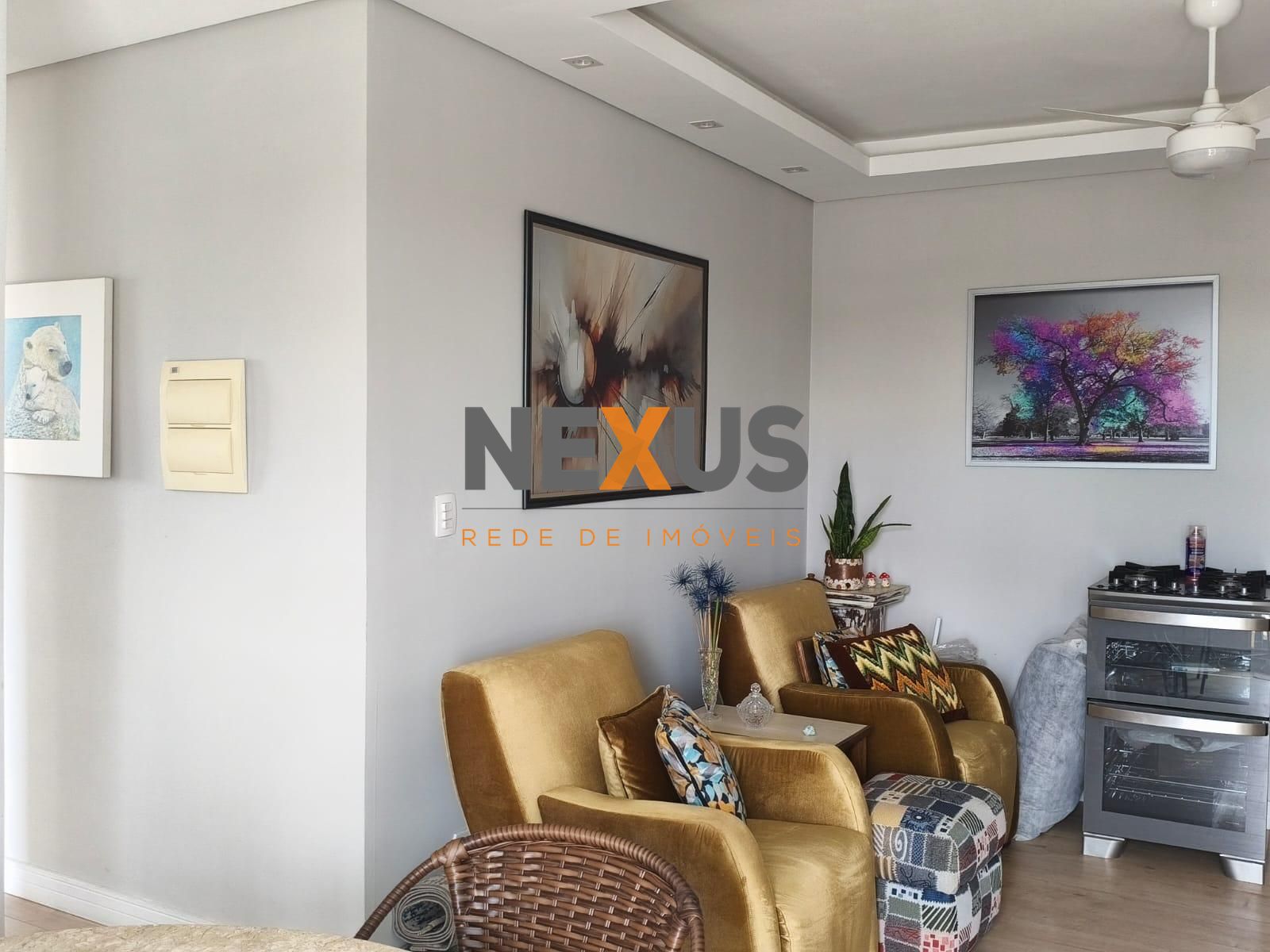 Apartamento Mobiliado 3 Quartos sendo 1 Suíte e Churrasqueira ...