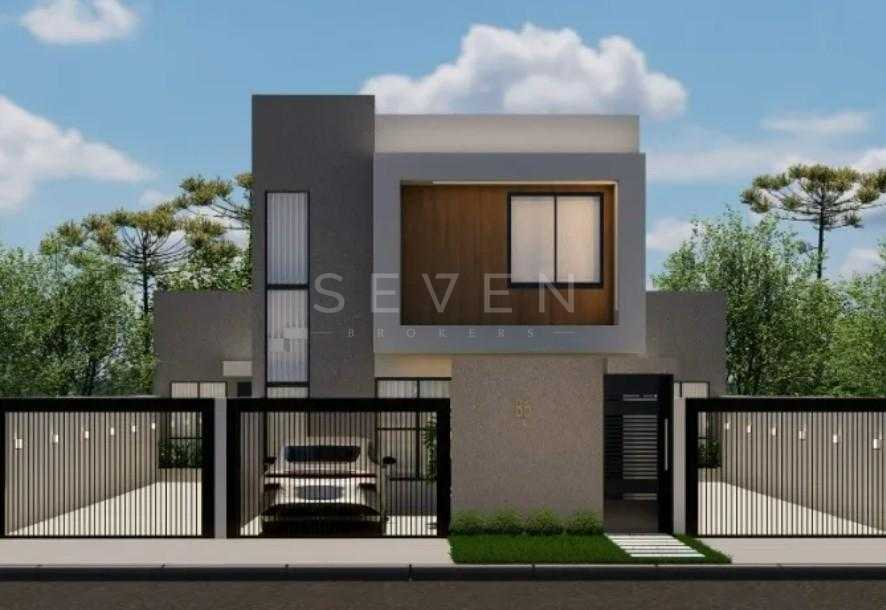 Sobrado Moderno no Alto Boqueirão com 2 Suítes, Espaço Gourmet...