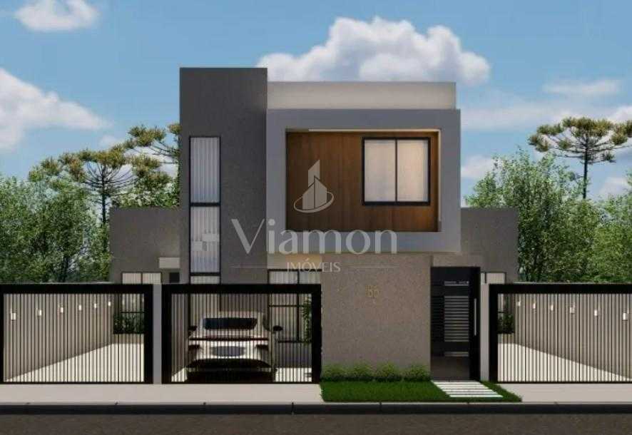 Sobrado Moderno no Alto Boqueirão com 2 Suítes, Espaço Gourmet...