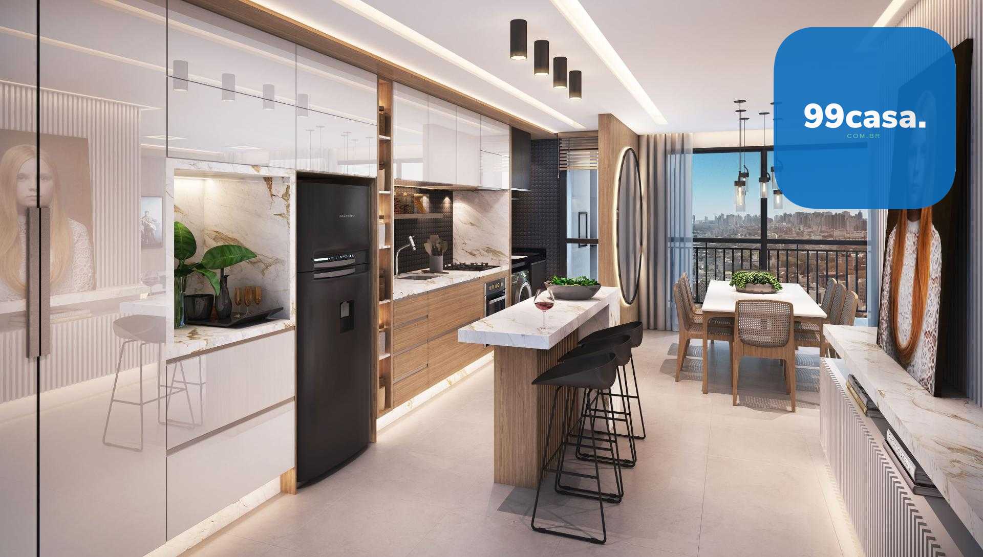 Apartamento 3 quartos com suíte à venda, jardim botânico, CURI...