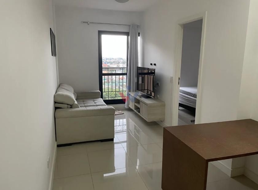 Apartamento mobiliado 1 quarto no Portão com vaga e vista  Mov...