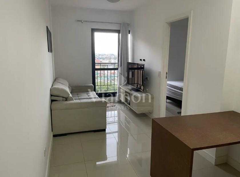 Apartamento mobiliado 1 quarto no Portão com vaga e vista  Mov...
