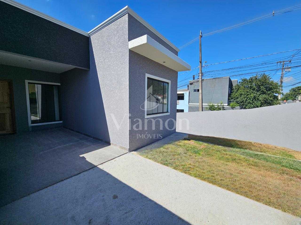 Casa Nova de Esquina com 2 Quartos, Pé Direito Alto e Amplo Es...