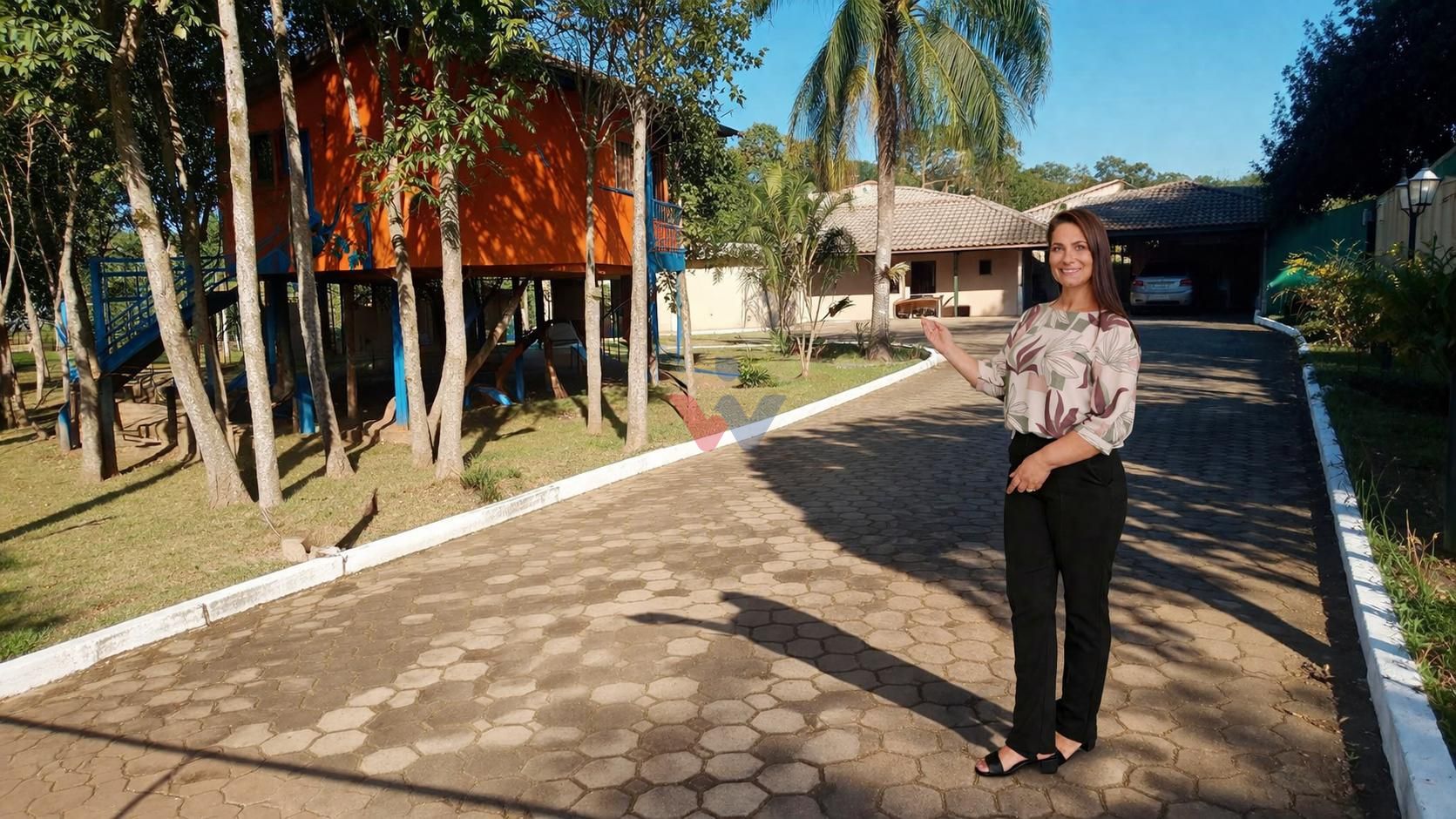 S?tio de Porteira Fechada em Santa M?nica  36.000 m  com Casa ...