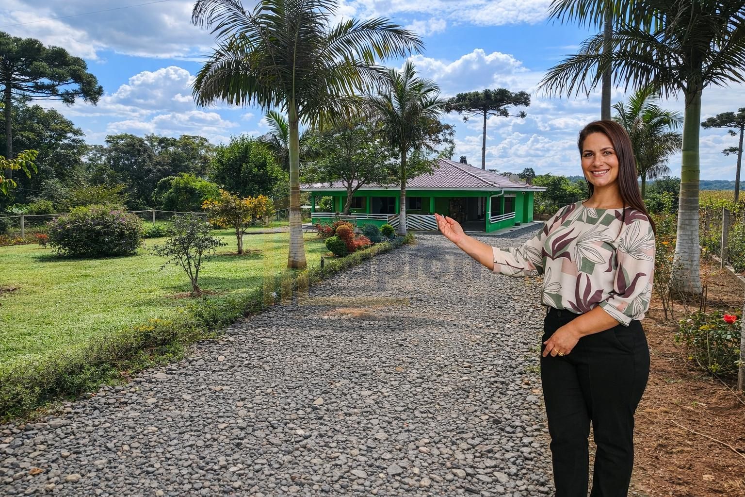Chácara produtiva na Lapa com pomar completo, estrutura rural ...