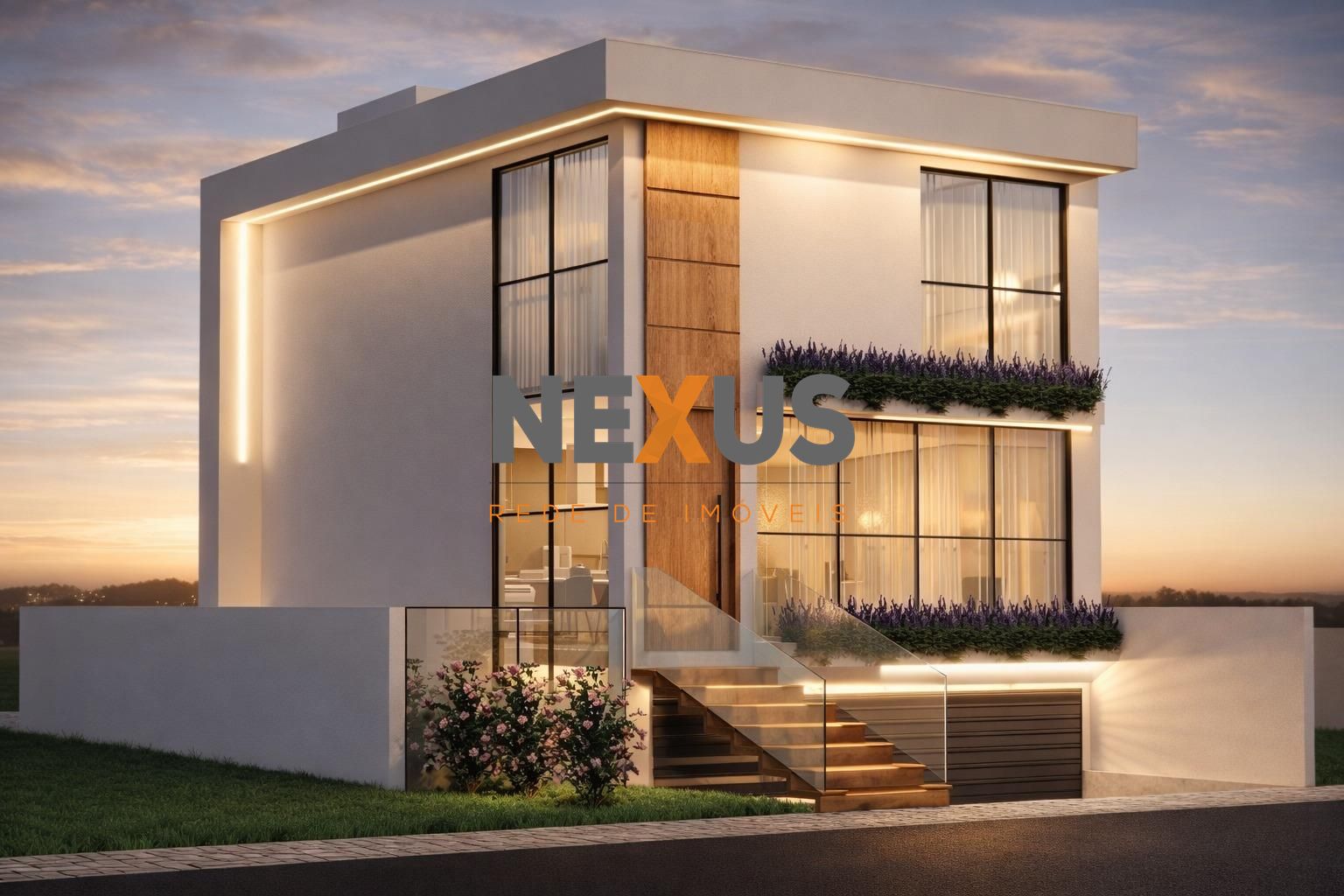 Sobrado em construção à venda com area total de 166,89 m², xa...