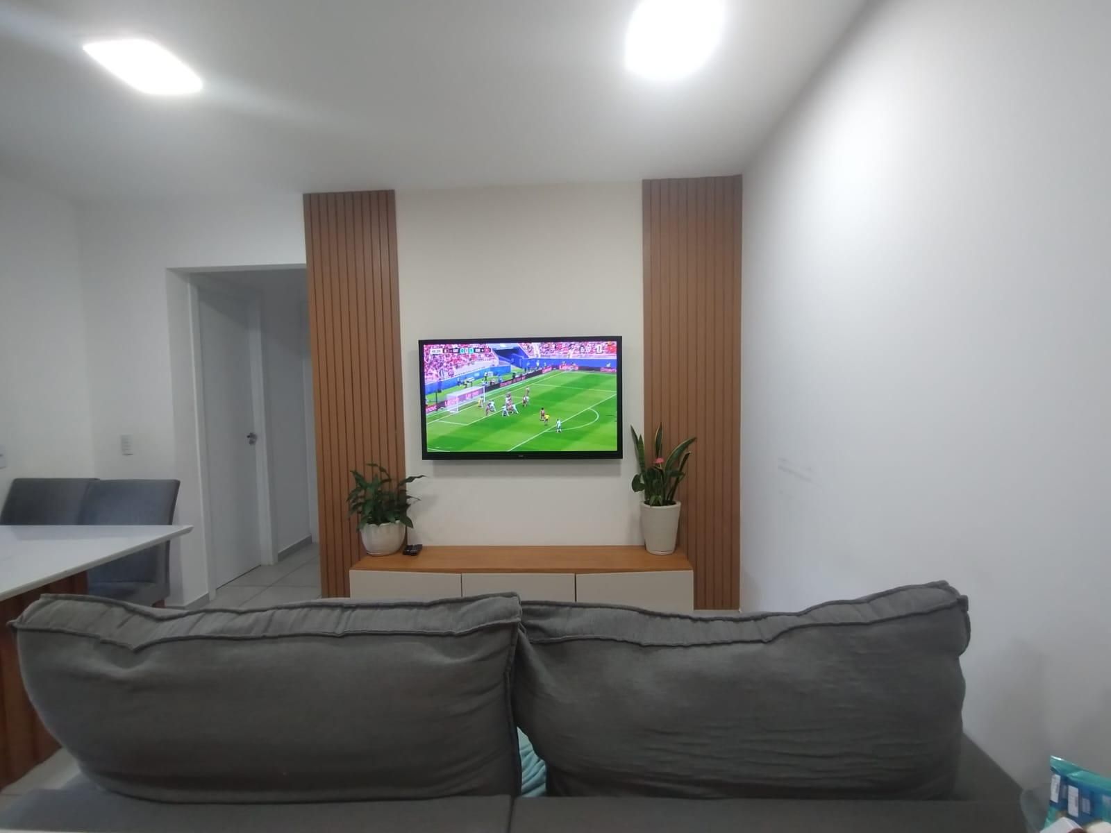 Apartamento com vista permanente para área de preservação e la...