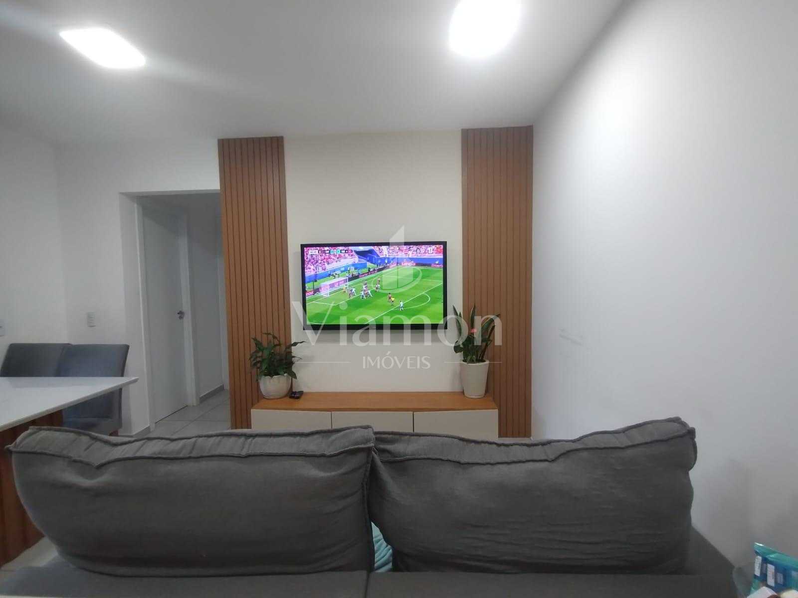 Apartamento com vista permanente para área de preservação e la...