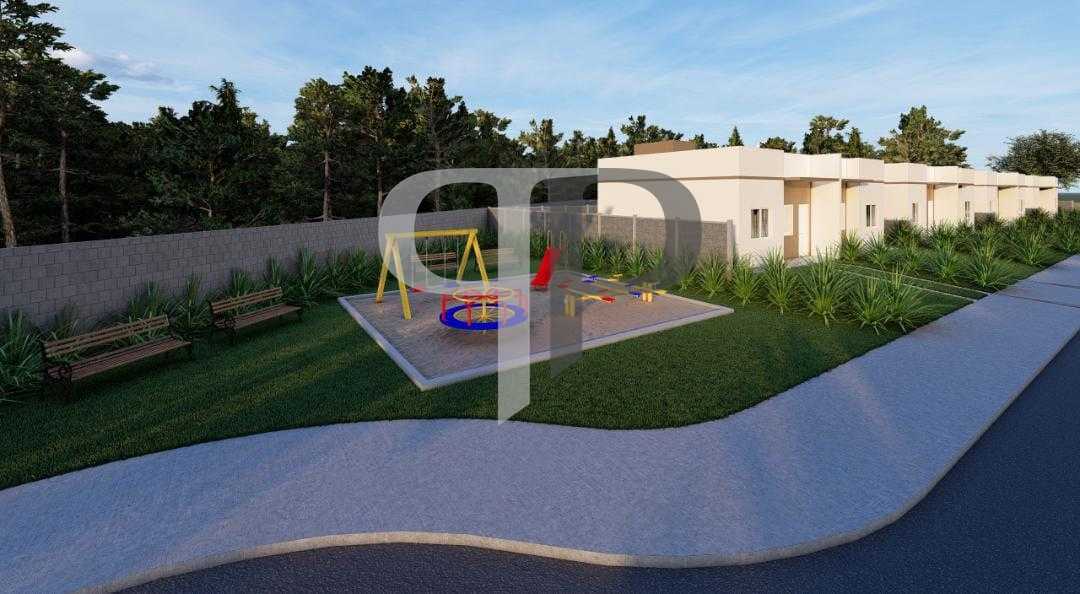 Casa em Condomínio com Quintal Privativo em Fazenda Rio Grande