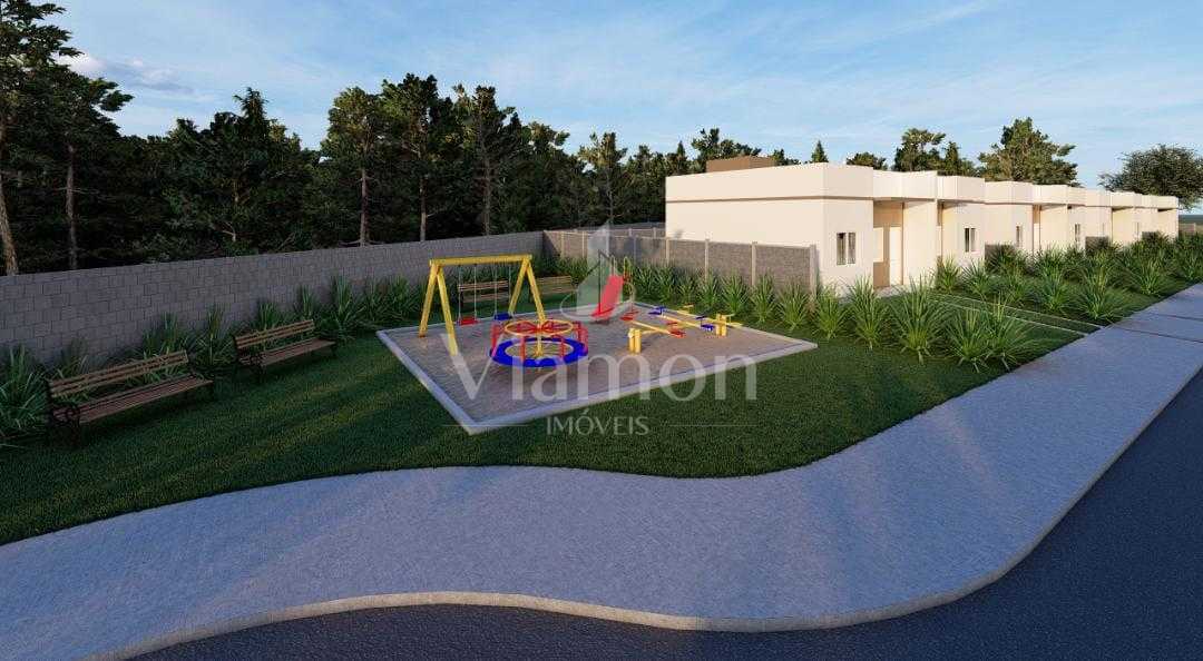 Casa em Condomínio com Quintal Privativo em Fazenda Rio Grande