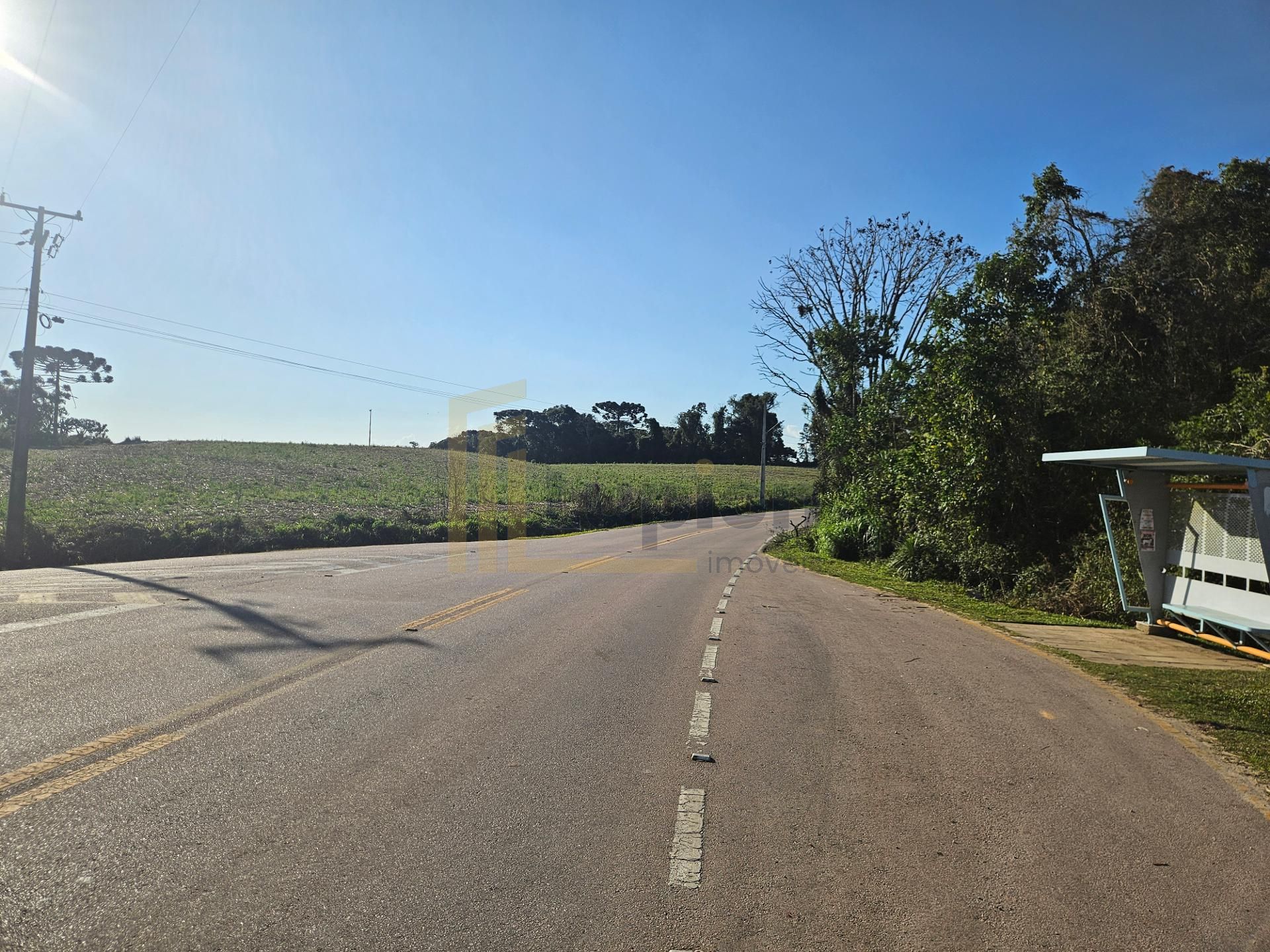 Chácara com 21529 m2 vista panoramica frente para asfalto a 33...