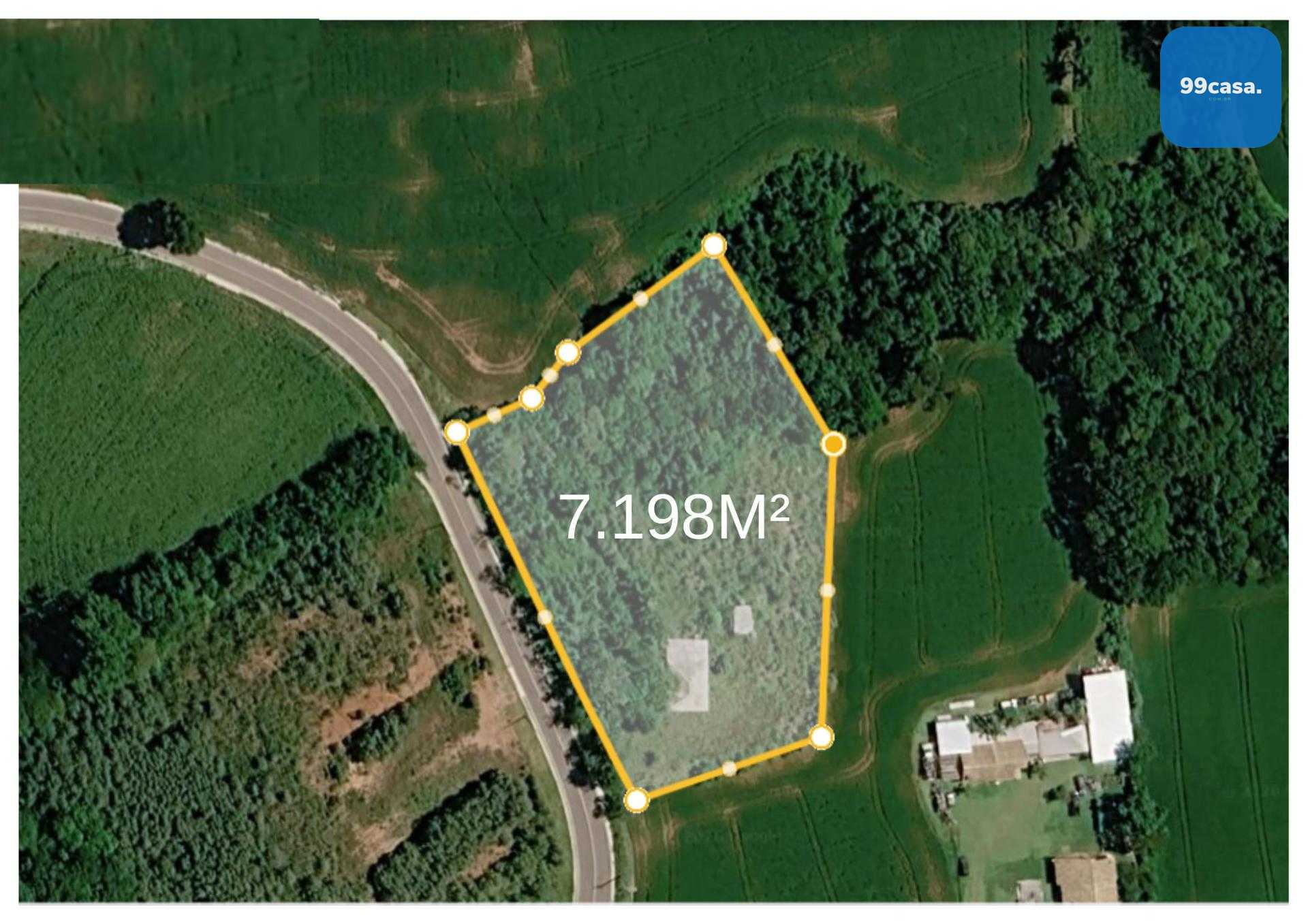 Chácara com 7.198 m² de área, registrada, frente para asfalto,...