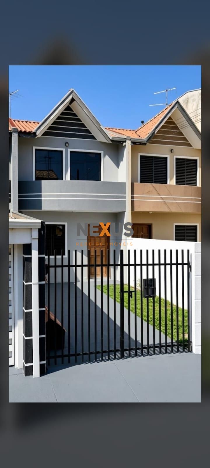 Sobrado à venda com 70m², Rio Bonito, CURITIBA - PR