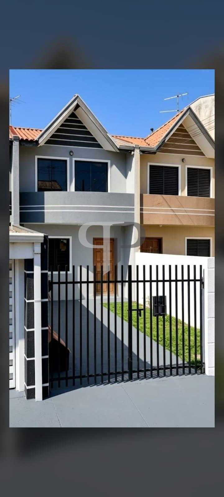 Sobrado à venda com  70m², Rio Bonito, CURITIBA - PR