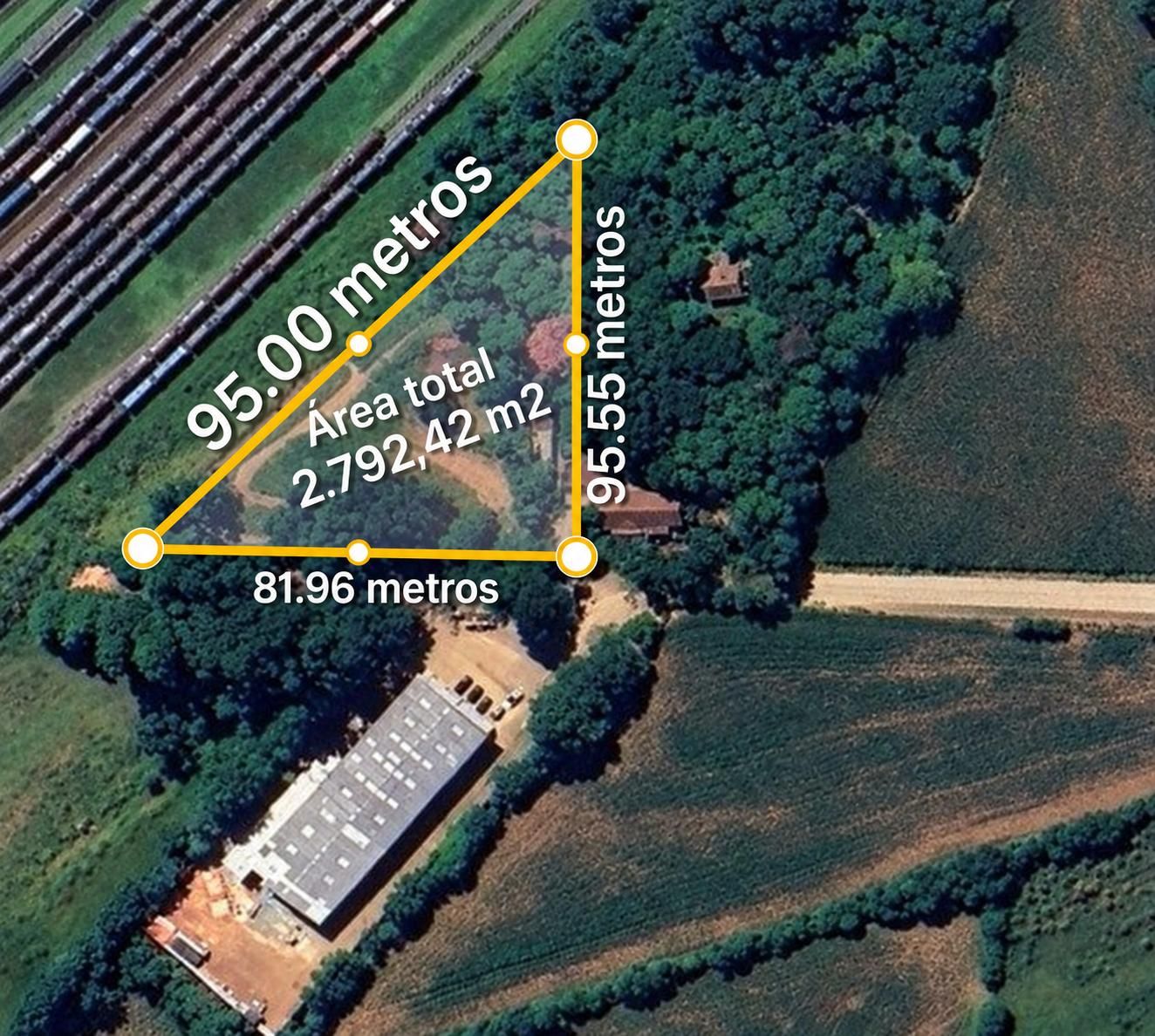 Terreno ZR- 2 para 12 pavimentos, no bairro Estação em Araucária