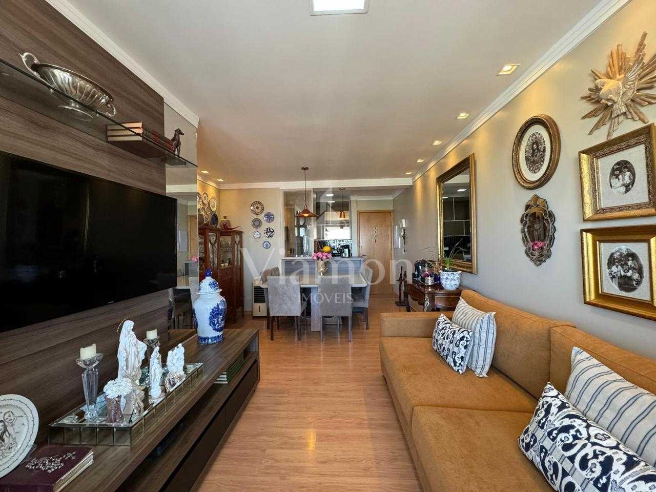 Apartamento com vista para o Lago Igapó, andar alto, sacada co...