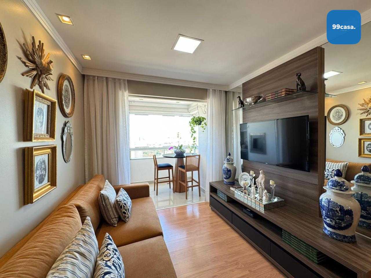 Apartamento com vista para o Lago Igapó, andar alto, sacada co...