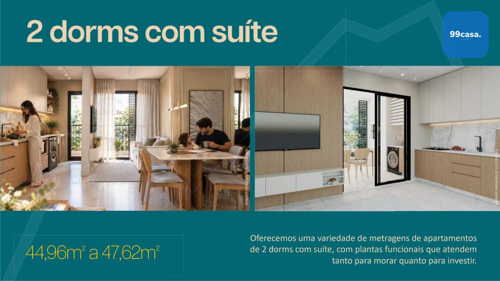 PRE LANCAMENTO DE APARTAMENTO COM 2 QUARTOS SENDO SUÍTE NO BAI...