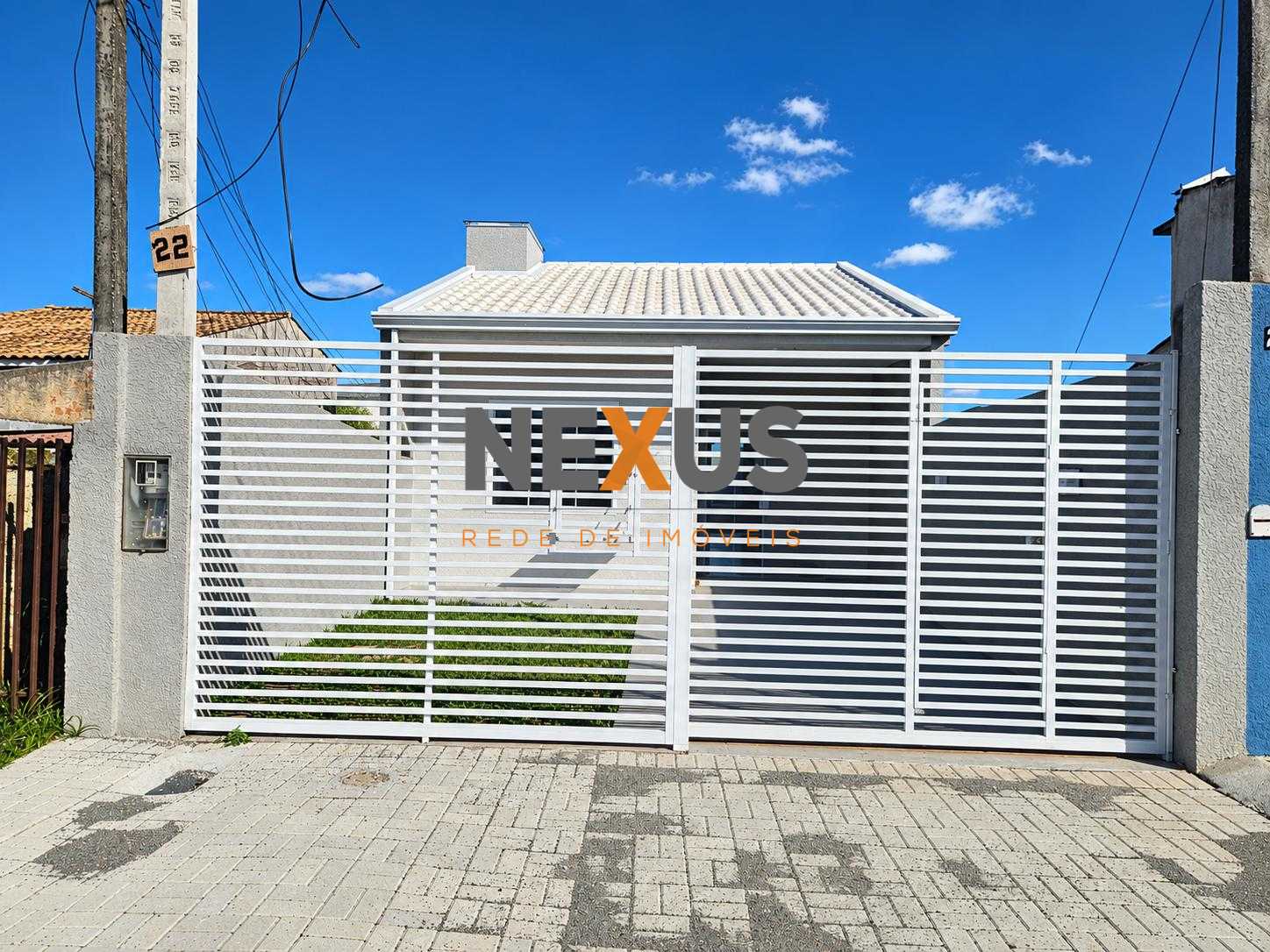Linda casa, nova, com 69 m², 03 quartos, Costeira, Araucária