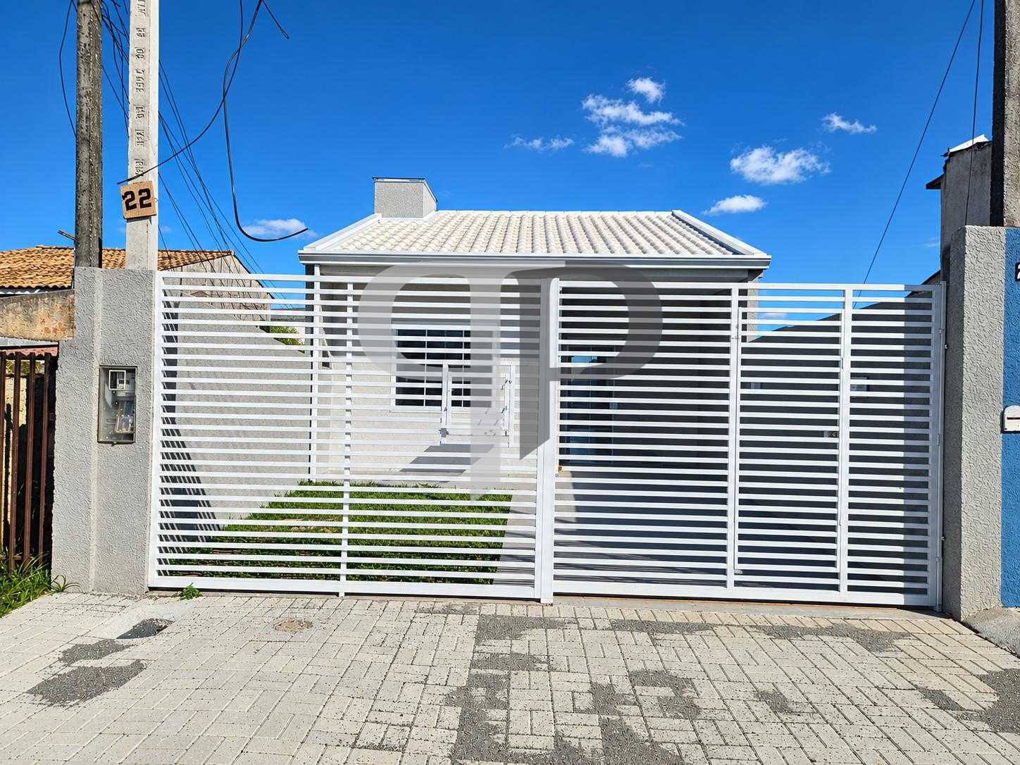 Linda casa, nova, com 69 m², 03 quartos, Costeira, Araucária