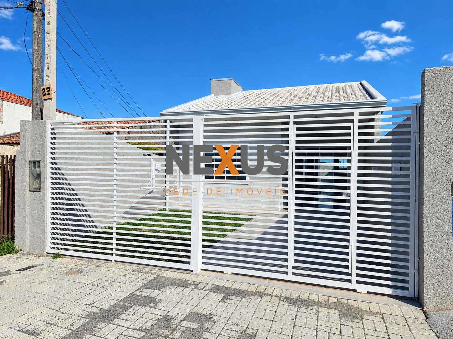 Linda casa, nova, com 69 m², 03 quartos, Costeira, Araucária