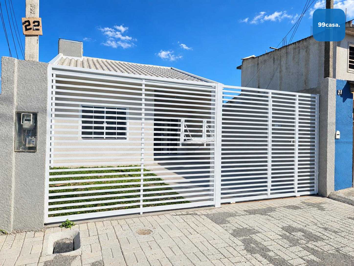 Linda casa, nova, com 69 m², 03 quartos, Costeira, Araucária