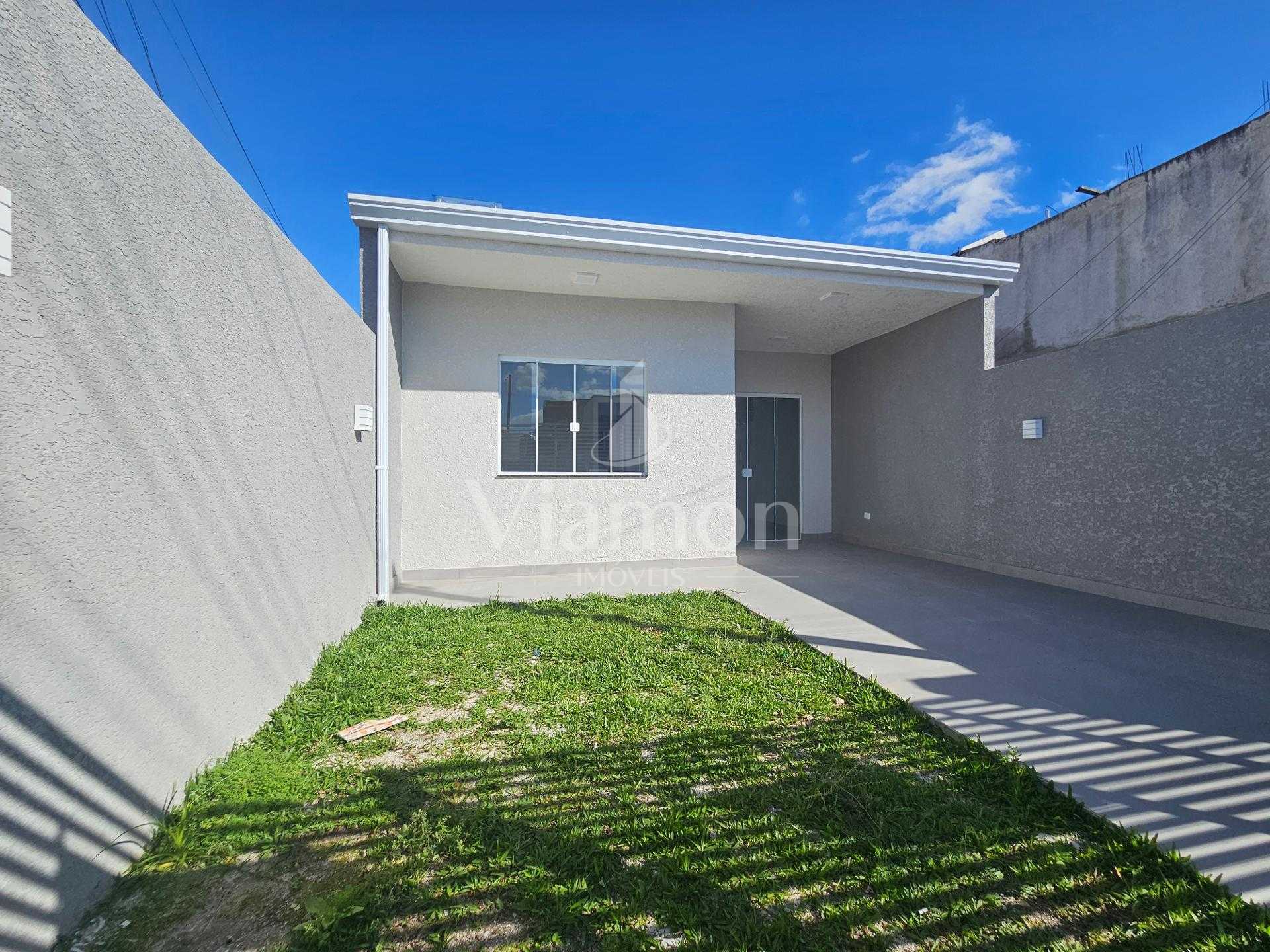 Linda casa, nova, com 69 m², 03 quartos, Costeira, Araucária