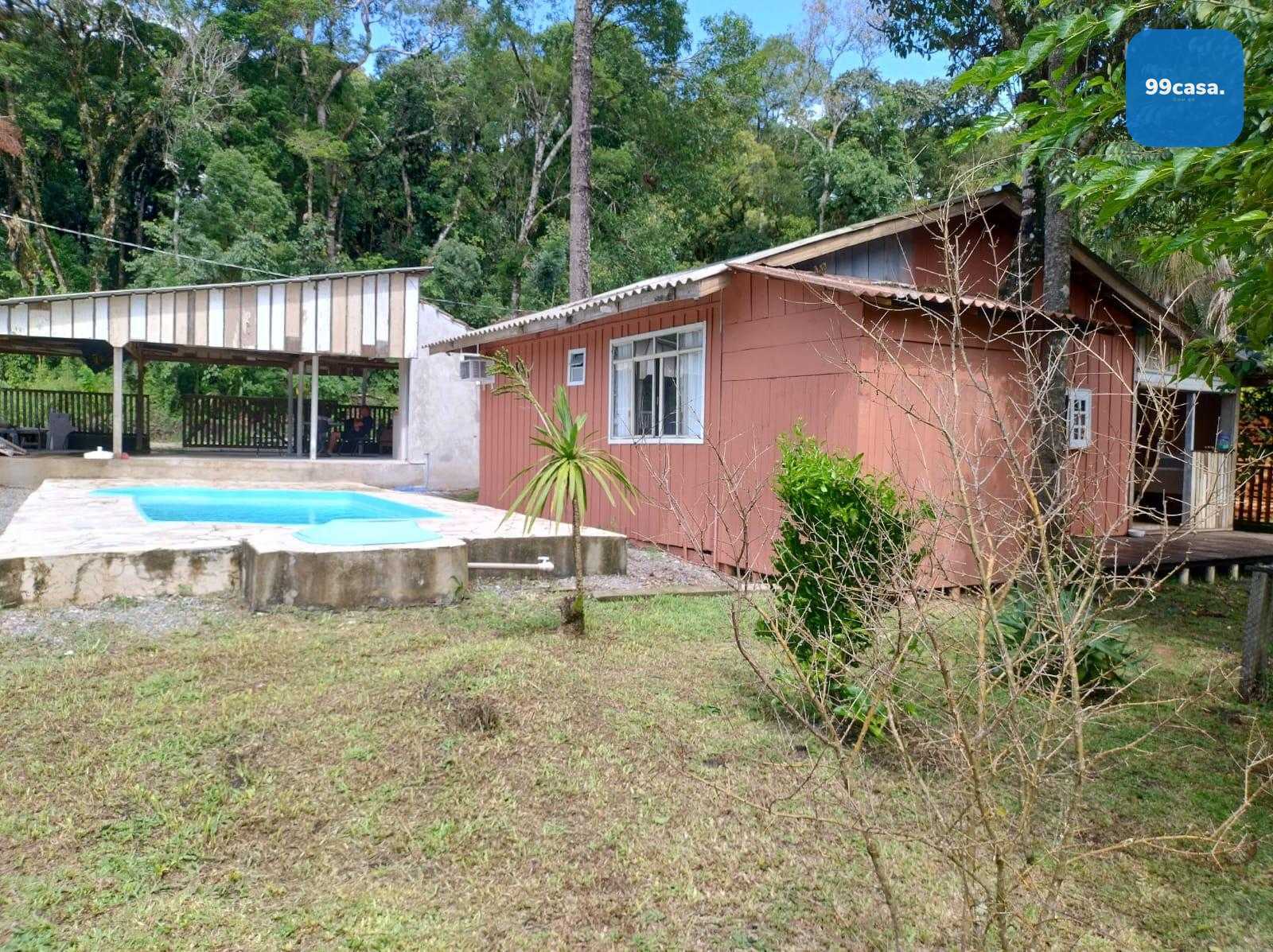 Chácara com 2 dormitórios à venda, centro, QUATRO BARRAS - PR