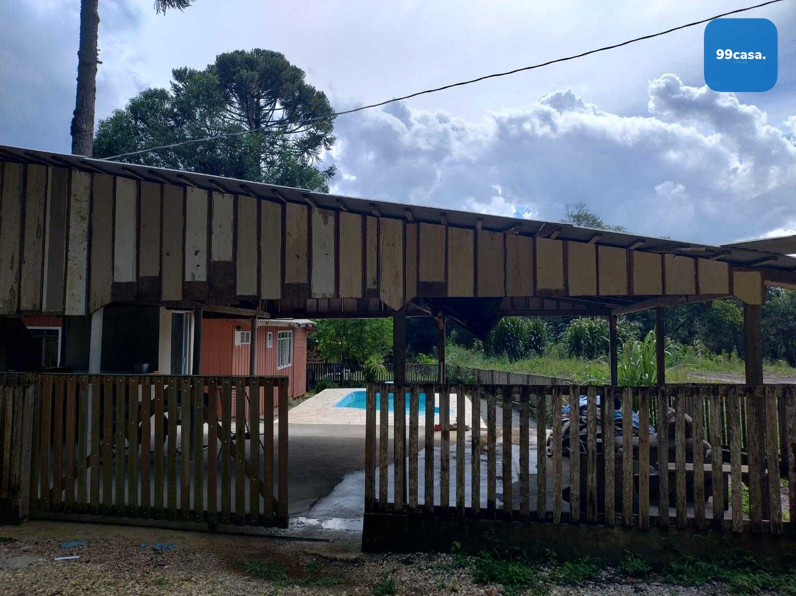 Chácara com 2 dormitórios à venda, centro, QUATRO BARRAS - PR