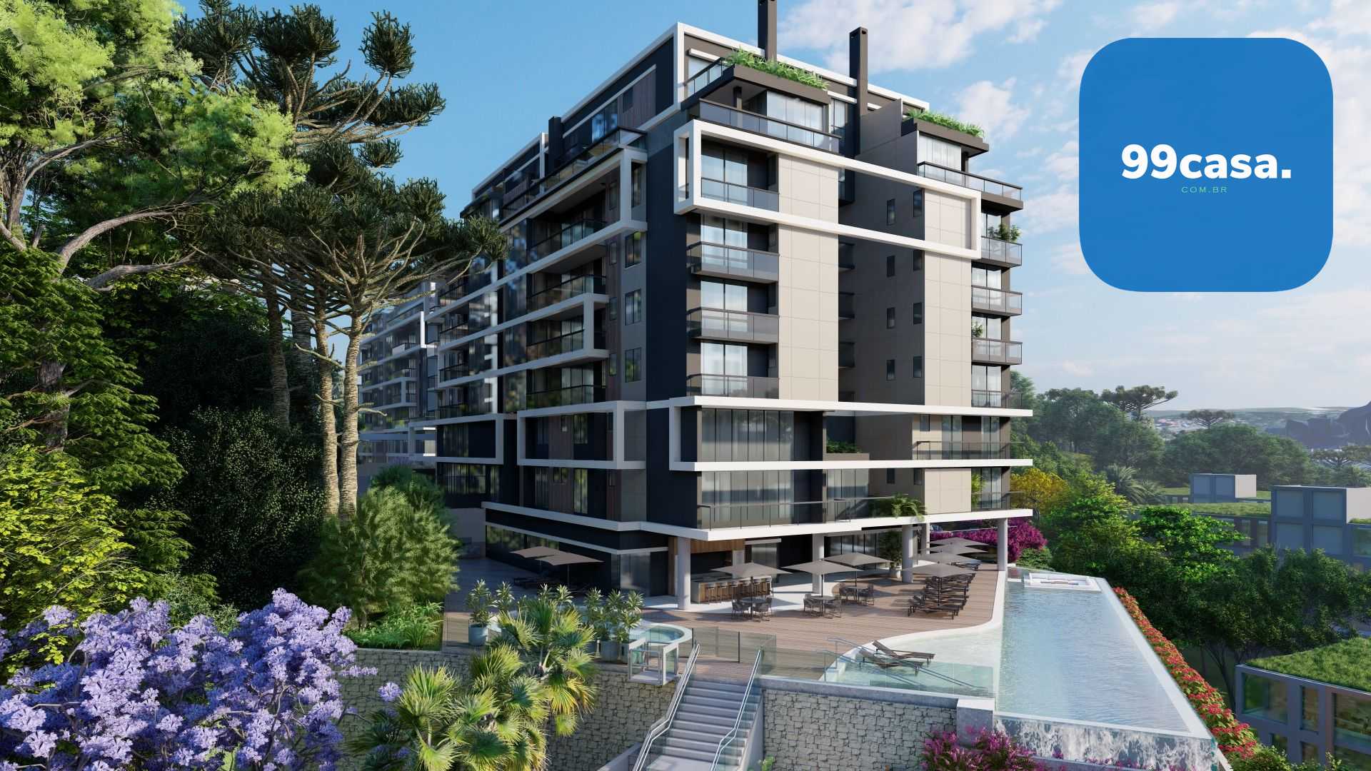 Cobertura Magnífica no Reserva Colina  Mossunguê, Curitiba