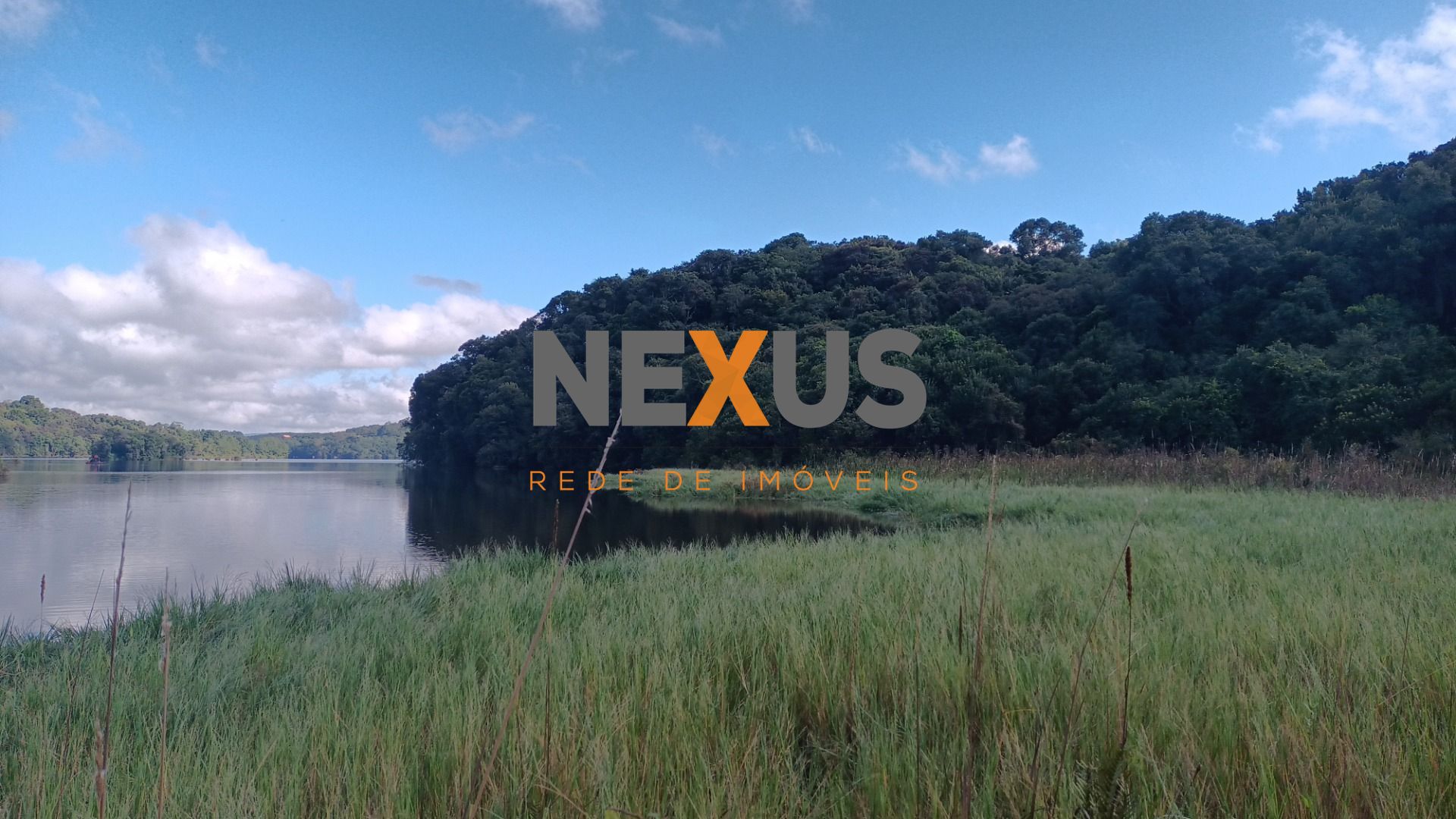 Chácara em Araucária com nascente, represa e natureza exuberan...