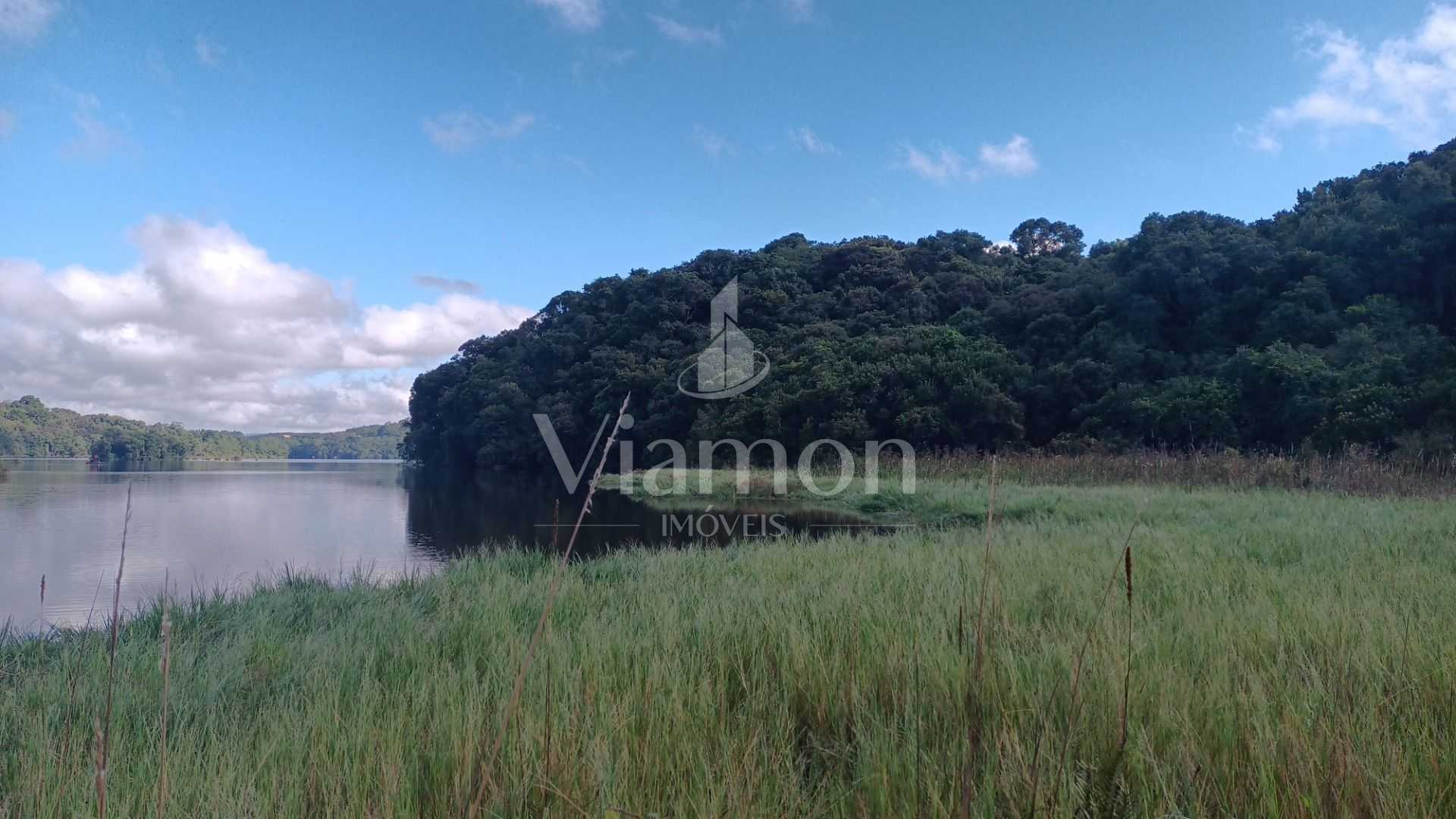 Chácara em Araucária com nascente, represa e natureza exuberan...