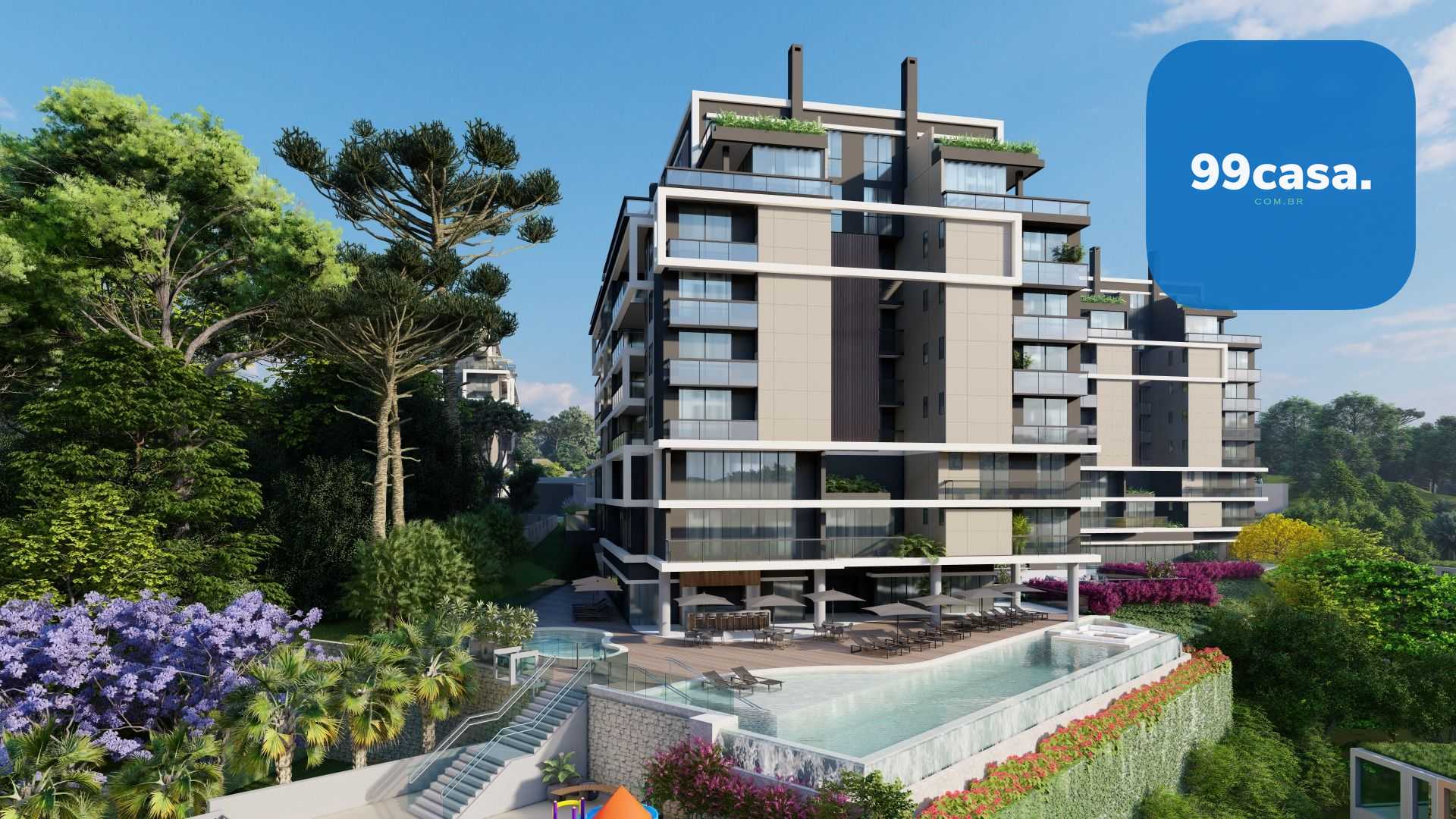 Cobertura Magnífica no Reserva Colina  Mossunguê, Curitiba