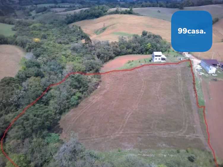 Terreno Rural em Contenda PR com 10.500 m , Mata Nativa, Riach...