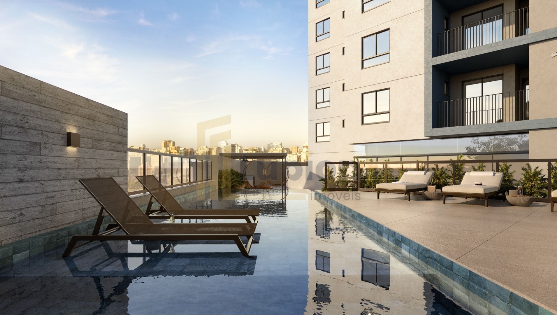 Apartamento no UNO Solare  2 Quartos, 60m  e Sacada com Churra...