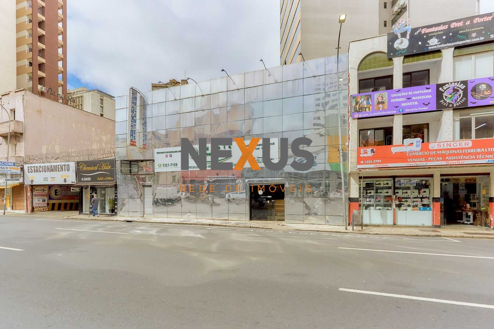 Prédio Comercial de Prestígio no Coração de Curitiba  850 m 