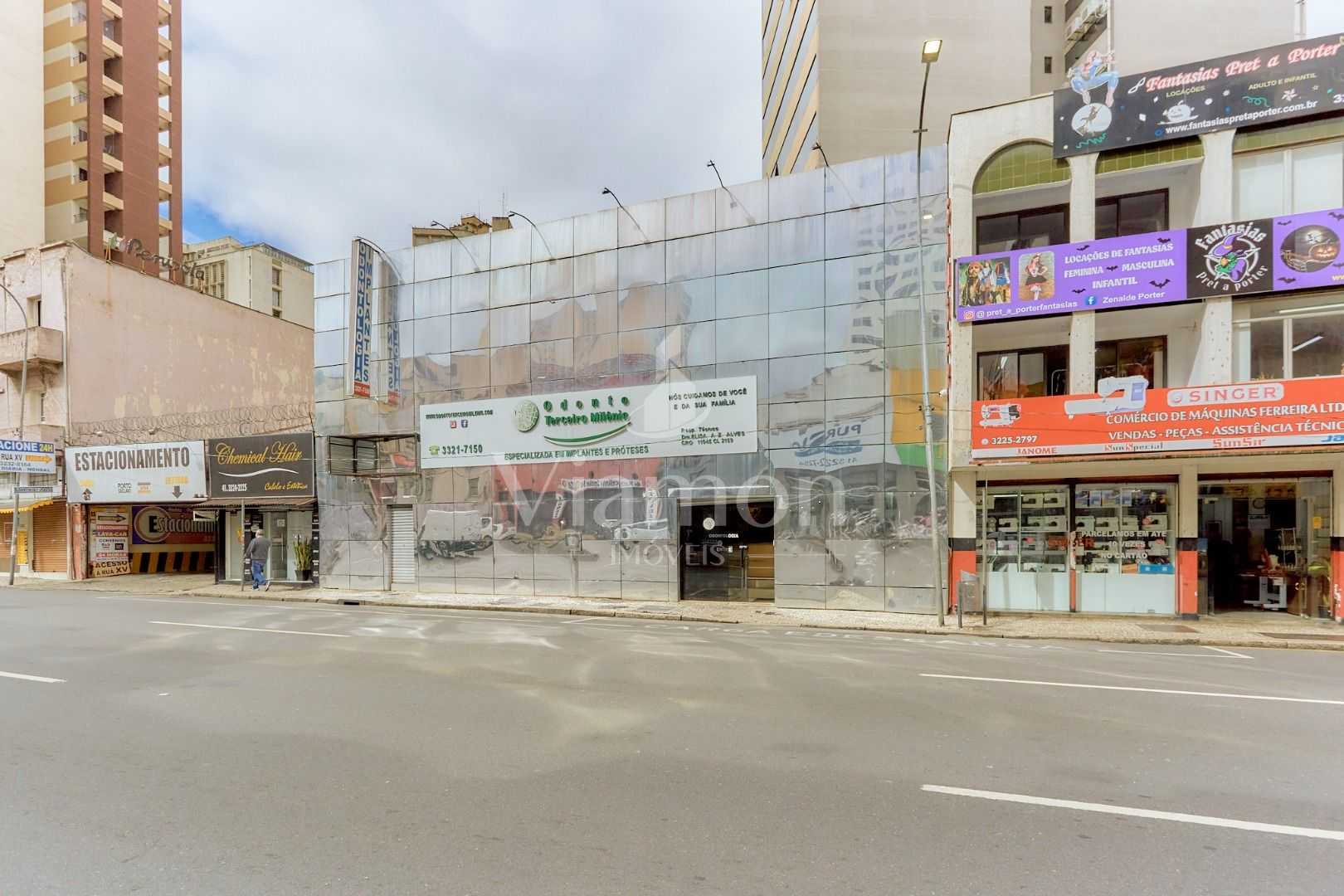 Prédio Comercial de Prestígio no Coração de Curitiba  850 m 