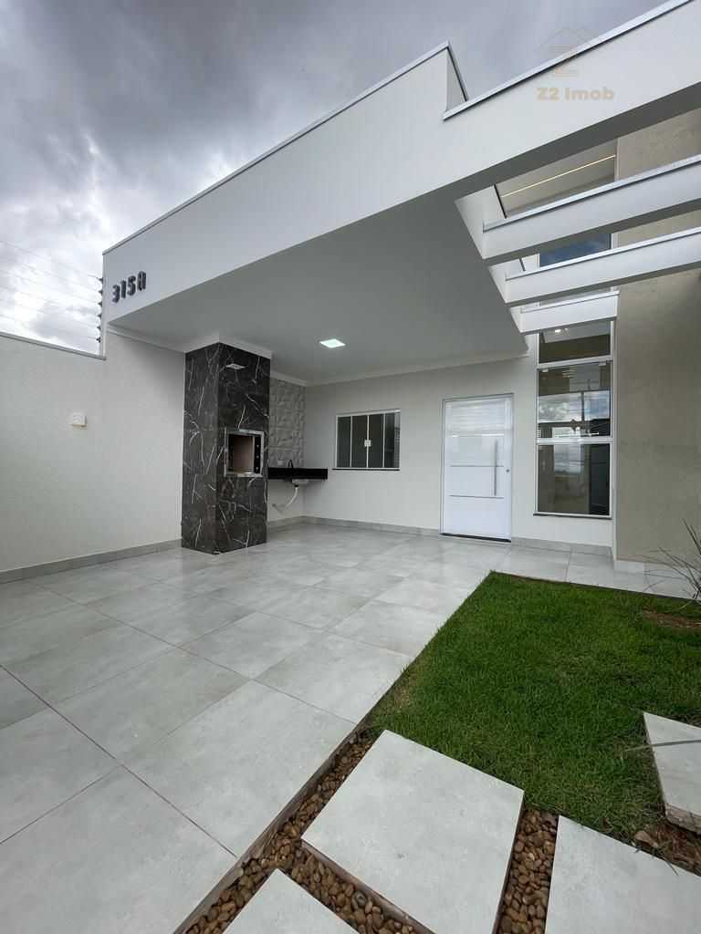 Casa Moderna com 3 Quartos, Suíte e Pé Direito Duplo no Jardim...