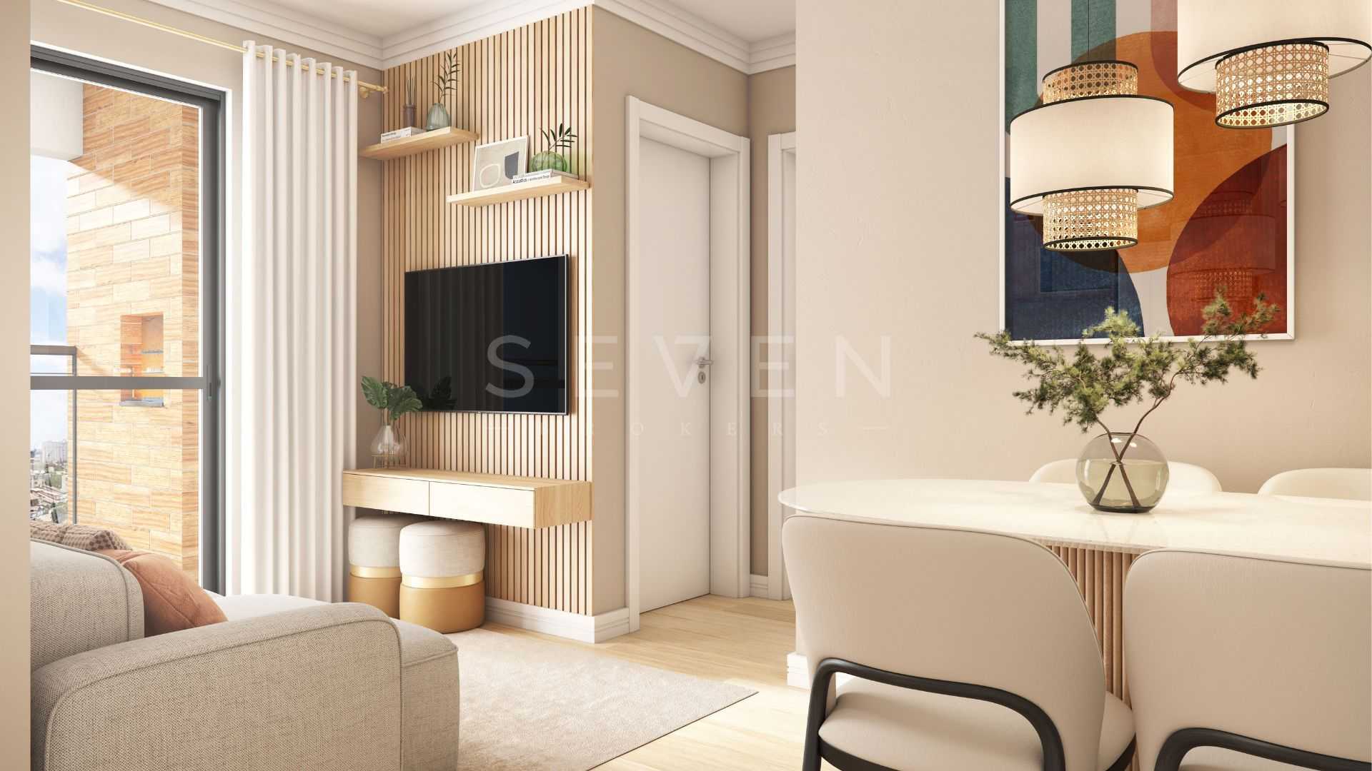 Apartamento à Venda no Pinheirinho com 2 Quartos, Suíte e Laze...