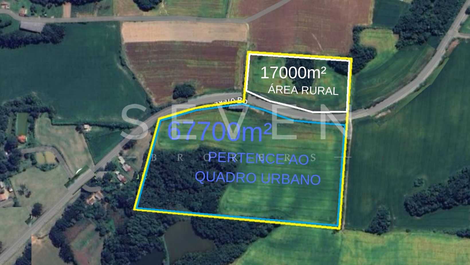 Oportunidade em Araucária  Terreno urbano de 84.700 m  para lo...