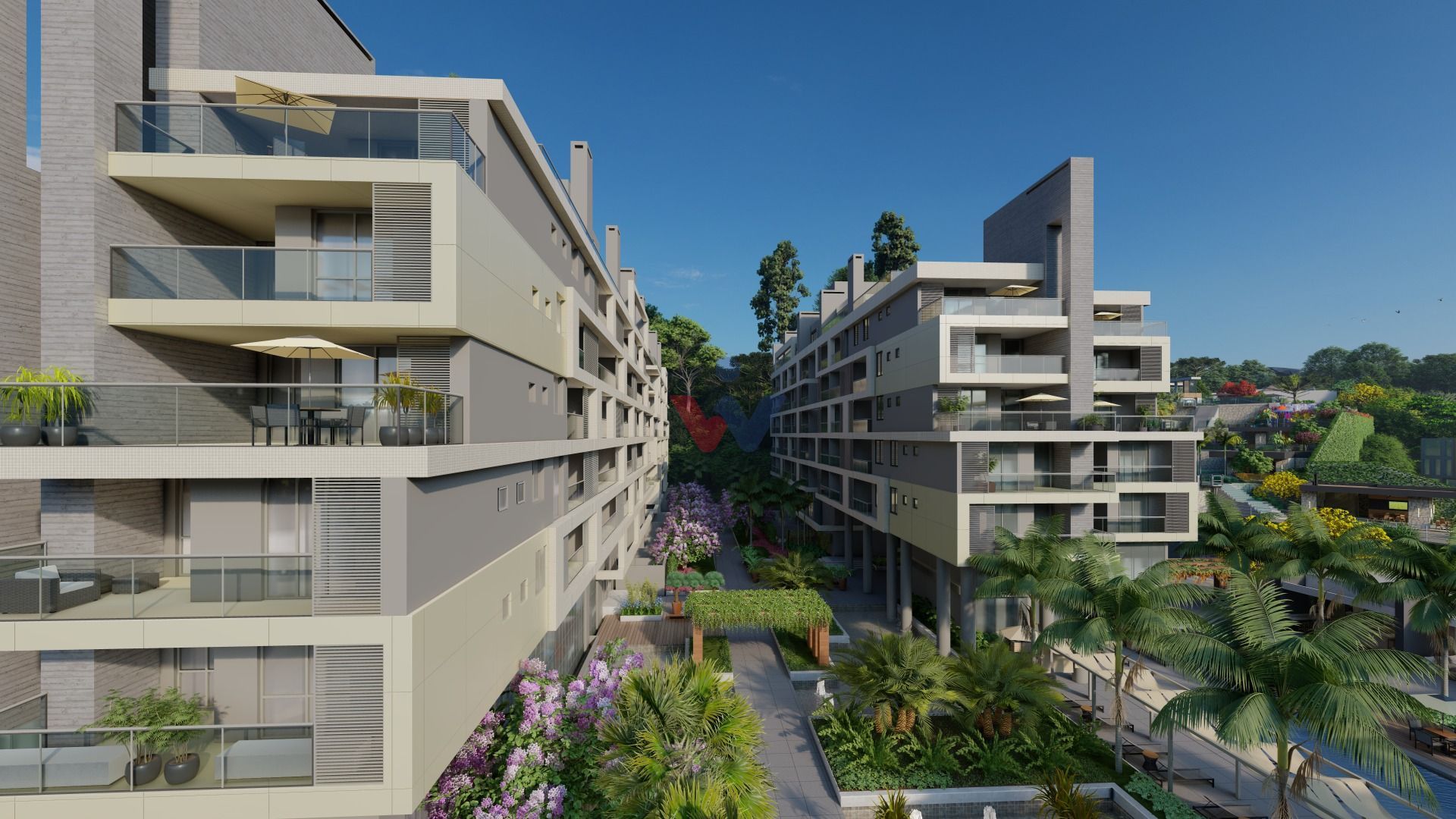 Magnífico Apartamento 2 Quartos no Reserva Lago  Mossunguê, Cu...